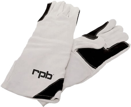 RPB Double Palm Leather Blasting Gloves